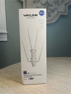 WAVLINK AC1200 Wing 12M High Power WiFi Outdoor Wireless Access Point POE 4G